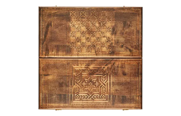 Нарды резные "Армянский узор 3", Mkhitaryan