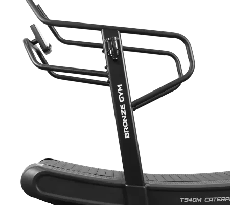 Беговая дорожка профессиональная инерционная механическая BRONZE GYM T940M CATERPILLAR (new)