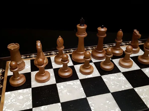 Шахматы Классика венге складные