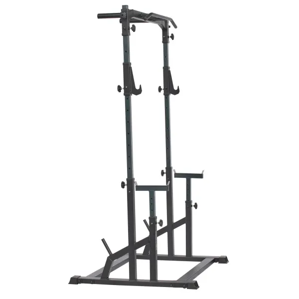 Стойка с подстраховкой под штангу с турником и брусьями Domsen Ds36