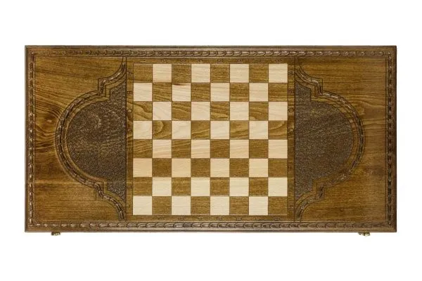 Нарды резные "Бесконечность 4" 60, Haleyan