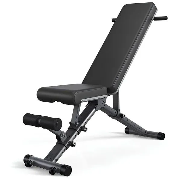 Скамья силовая универсальная DFC GT-617 с дополнительными ручками