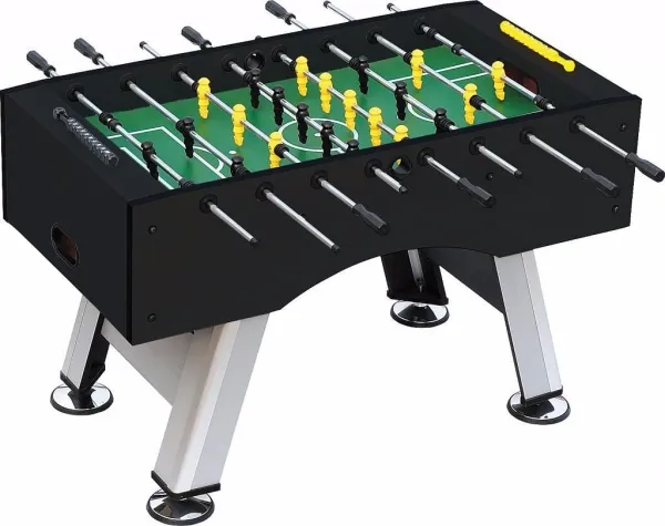Настольный футбол кикер Porturin серебристо-черный