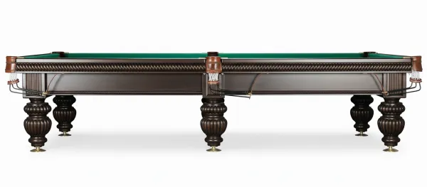 Бильярдный стол для русской пирамиды "Tower" 10 ф (черный орех)