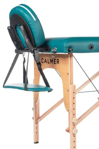 Массажный стол Calmer Bamboo Three 60 (бирюзовый)