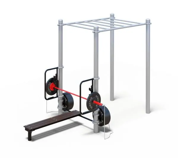 Комплект "Скамья для жим лежа WORKOUT-FIT"