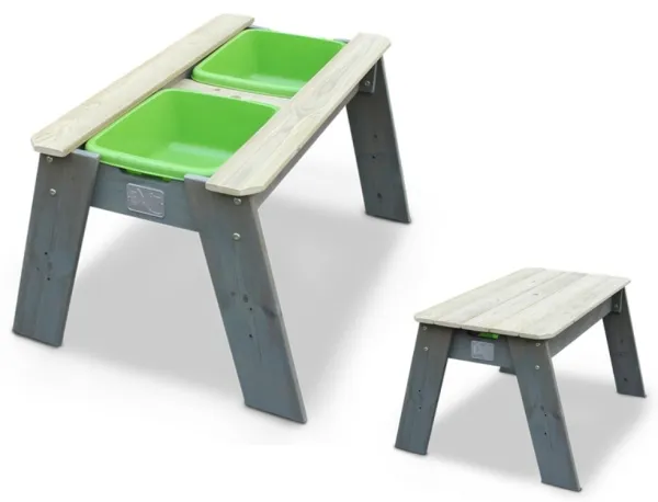 Песочница со скамейкой Акцент закрывающаяся