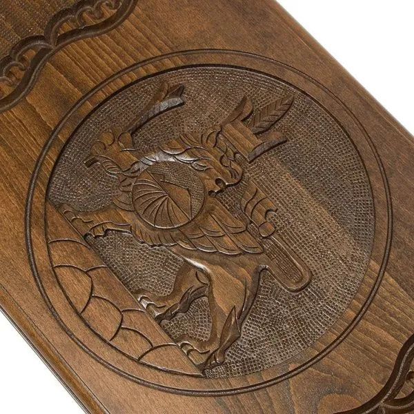 Нарды резные "Лев 2" 60, Zakaryan