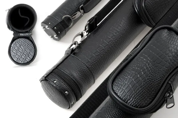 Тубус для кия «Action 1/1» 85 см (черный/кроко)