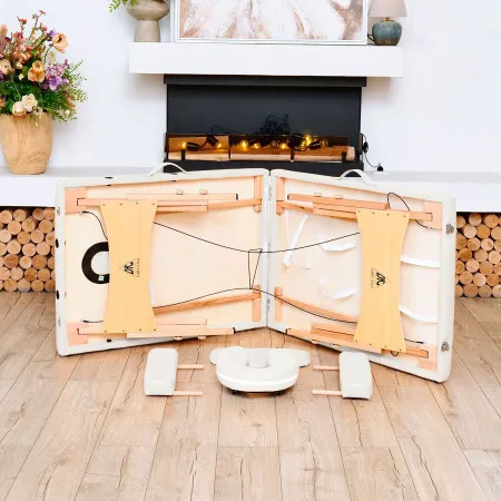 Массажный стол DFC NIRVANA Optima, цвет кремовый