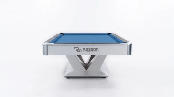 Бильярдный стол для пула "Victory II Plus" 9 ф (белый, сланец 30 мм)