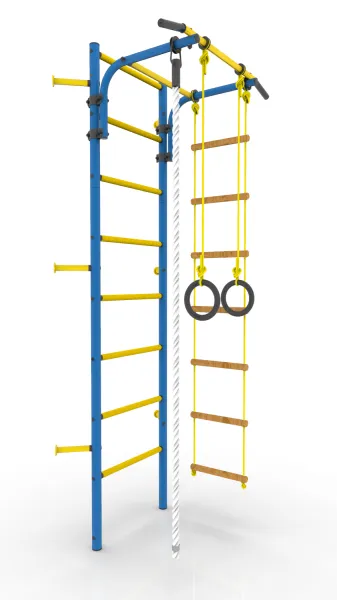 Шведская стенка Rokids Атлет-У (синий)