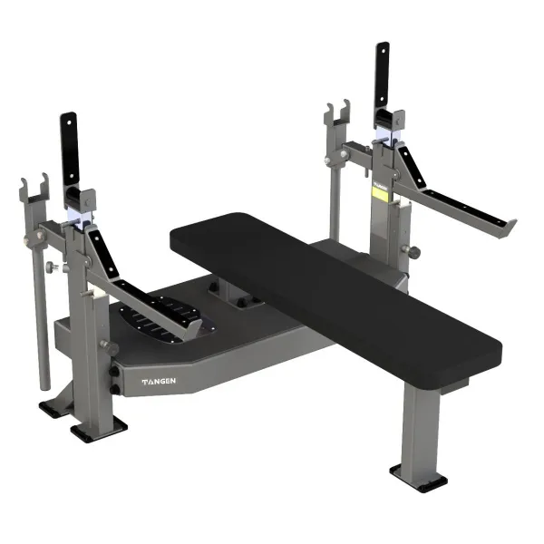 A3146 Скамья-стойка домкратная для жима лежа со страховочными упорами