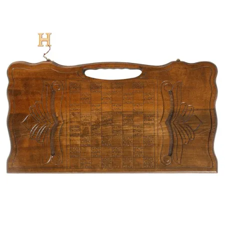 Нарды резные "Арарат" с ручкой 60, Haleyan