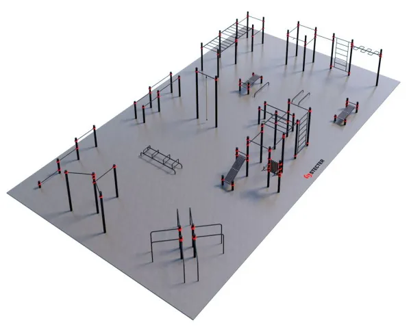 Проект "Районная площадка для Воркаут 3-7"