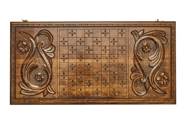 Нарды резные "Монастырь у Арарата", Mkhitaryan