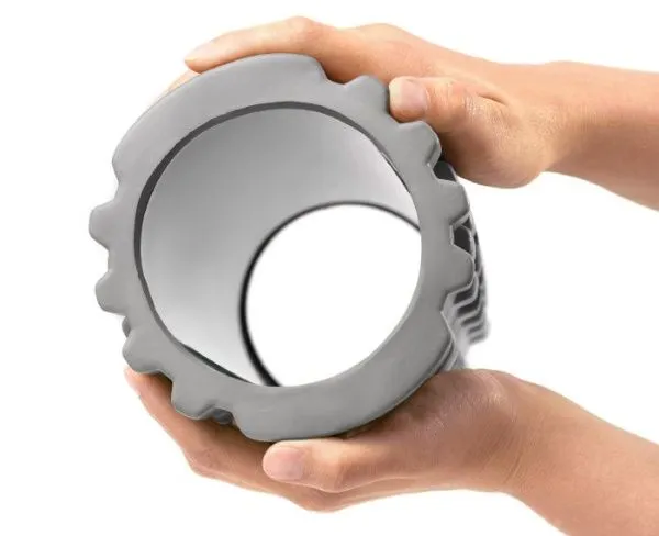 Валик для фитнеса массажный Sundays Fitness IR97435B (серый)