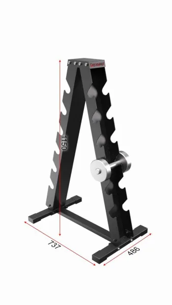 Стойка для гантелей разборная (12 мест)
