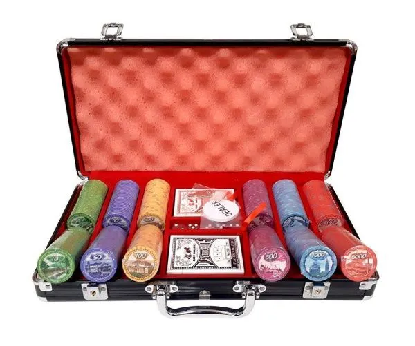 Набор для покера Rubles Ceramic на 300 фишек