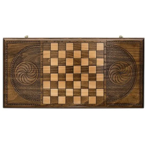 Нарды резные "Лошадь" 60, Zakaryan