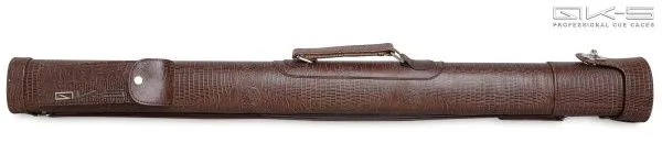 Тубус QK-S Musketeer 1x1 с отделением для удлинителя коричневый аллигатор