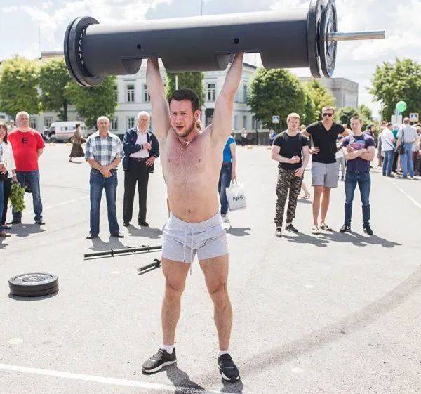 Гриф Бревно LOG BAR (L=2200 мм, 60 кг)