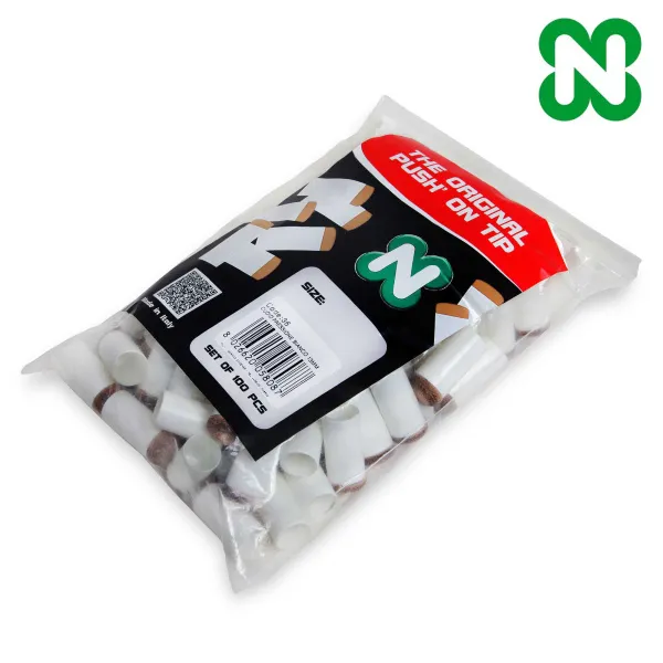 Колпачок для кия Norditalia Push-On-Tips ø13мм белый 100шт. фото Колпачок для кия Norditalia Push-On-Tips ø13мм белый 100шт.