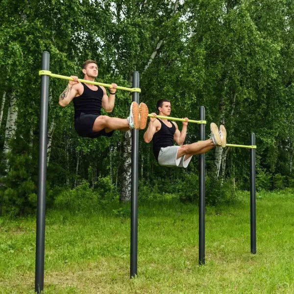 W211 GTO Перекладины разноуровневые для подтягивания из виса на высокой перекладине  ZAVODSPORTA