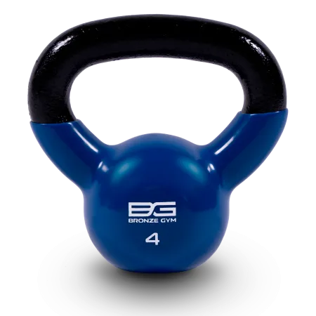 Гиря BRONZE GYM в виниловой оболочке 4 кг