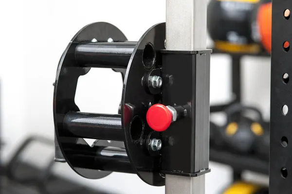 Канатный тренажер "Барабан" c регулировочной стойкой