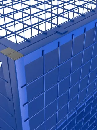 Стеллаж для спортивного инвентаря закрытого типа разборный