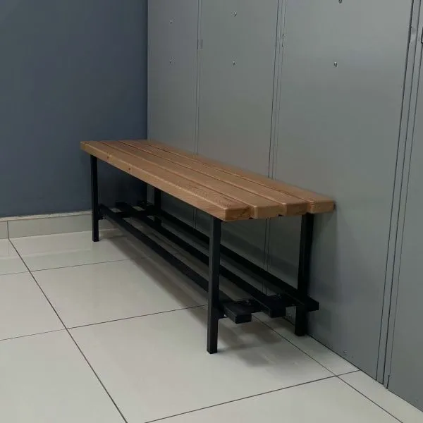 Скамья для раздевалок без спинки 1,5 м ZAVODSPORTA