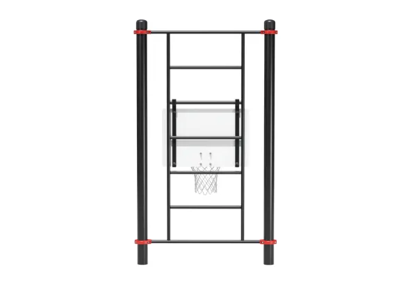 Гимнастический снаряд «Шведская стенка» с баскетбольным щитом 108х3,5 м