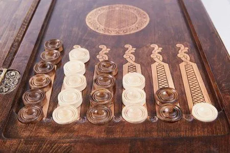 Нарды резные "Сияние 2", Mkhitaryan