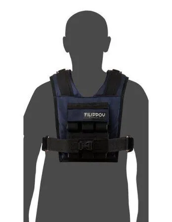 Жилет-утяжелитель «Hard Training FILIPPOV» Синий 1