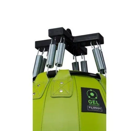 Боксерская груша PREMIUM GEL FILIPPOV. Кожа (Зеленый)