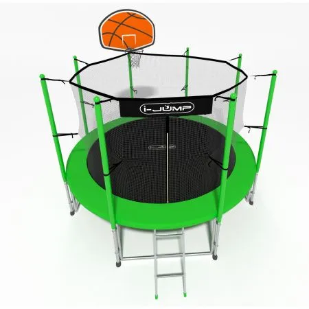 Батут i-Jump Basket 12ft green