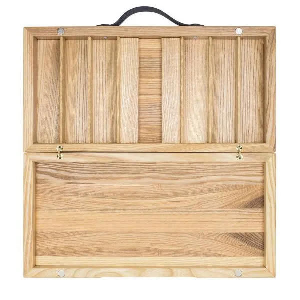 Набор для покера Crown на 300 фишек в кейсе из ясеня v2, Partida