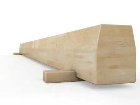 Бревно напольное гимнастическое