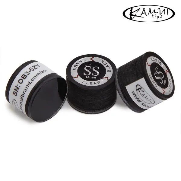 Наклейка для кия Kamui Clear Black ø14мм Super Soft 1шт.