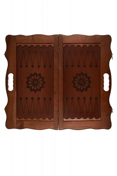 Нарды кожаные РФН "Тайпан" средние в дипломате