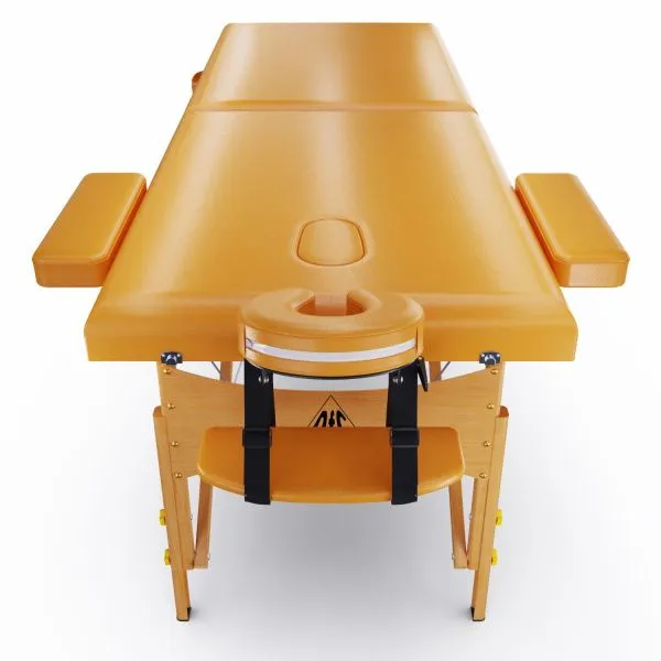 Массажный стол DFC NIRVANA Relax, цвет горчичный