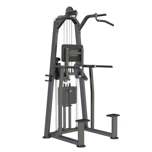 U3009C Турник, брусья с противовесом. Стек 88 кг