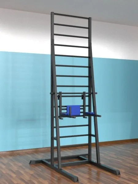 Шведская стенка разборная напольная с брусьями 3 в 1 (тип 3)