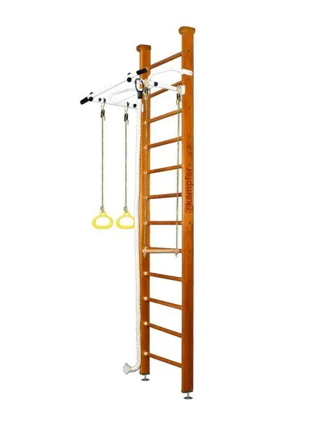 Шведская стенка Kampfer Helena Ceiling (№3 Классический Высота 3 м белый турник)