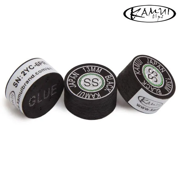 Наклейка для кия Kamui Black ø13мм Super Soft 1шт.