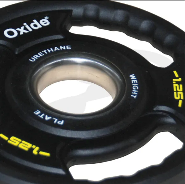 Полиуретановые олимпийские диски Oxide Fitness OWP02 1.25 кг.