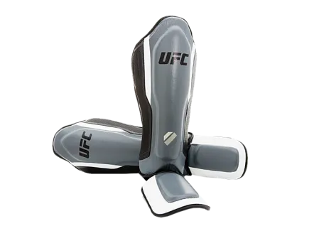 Защита голени с защитой подъема стопы UFC Серый S/M