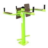 F-1708 Уличный тренажер Упор для пресса ZAVODSPORTA