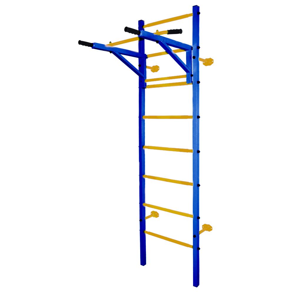 шведская стенка металлическая с турником разборная